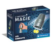 Clementoni - L’Instant Magie Les Gobelets 7 Ans - Jeu Enfant Tour de Magie, Illusions avec balles, Jouet Spectacle Facile, idée Cadeau Fille garçon