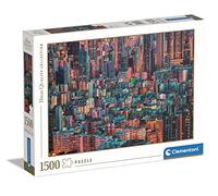 Clementoni - La Ruche - Hong Kong - Puzzle de 1500 Pièces - Jeu de Patience et de Réflexion - Format Paysage - Image Net - 59,2 x 84,3 Cm - À Partir de 14 Ans