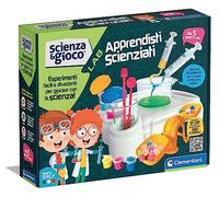 Clementoni Lab-Apprentis Kit expériences, Jeu Scientifique 5 Ans, Laboratoire de Chimie, Science Enfants Made in Italy, 19362, Italien