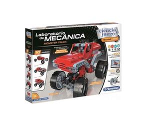 Clementoni- Laboratoire de Mécanique Jouet Monster Truck Multicolore (55277)