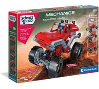 Clementoni Laboratoire De Mécanique Monster Trucks Jeu De Construction