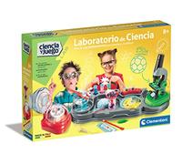 Clementoni- laboratorio de ciencia Le Grand Laboratoire de Science, 55242, Multicolore, Sin Talla