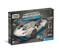 Clementoni Lamborghini Huracan STO Science and Game Laboratoire de mécanique Kit de Construction S.T.E.M. de Voiture de Sport de Course avec Plus de 320 Composants, Enfants à partir de 8 Ans - 55691