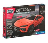 Clementoni Lamborghini Urus SE - Science et Jeu - Kit de Construction S.T.E.M. de Voiture de Sport avec Plus de 260 Composants, Enfants à partir de 8 Ans - 55696
