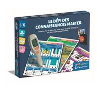 Clementoni | Le Défi des Connaissances Master | Enfants 6-10 Ans | Jeu éducatif | Quiz Éducatif avec Stylo Parlant | 1000+ Questions | 4 Modes | Activité Interactive Solo Ou 2 Joueurs | Culture