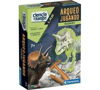 Clementoni Le Jeu Archéologique Triceratops Fluorescent Jouer Transparent Transparent One Size