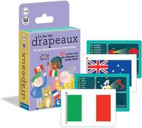 Clementoni Le Jeu des Drapeaux - 50 cartes, drapeaux du monde entier