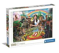 Clementoni - Le Magicien d'Oz - Puzzle de 1000 Pièces - Jeu de Patience et de Réflexion - Format Paysage - Image Net - 70 x 50 Cm - À Partir de 10 Ans