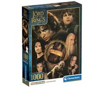 Clementoni Puzzle Lord of The Rings – 1000 pièces, affiche incluse, multicolore (39907)