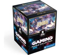 Clementoni League of Legends Puzzle 500 pièces adulte - Puzzle LOL adulte en 49 x 36 cm - Puzzle adulte sophistiqué de Clementoni 35560