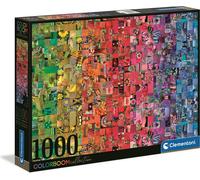 Clementoni Legpuzzel Collage Colorboom, 1000st.