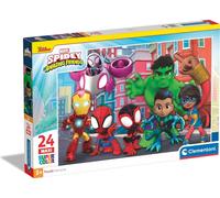 Clementoni Legpuzzel Super Color Maxi Spidey, 24st.