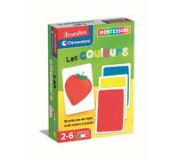 Clementoni - Les Couleurs - Montessori - Jeu Educatif - Association des Cartes Objet avec Cartes Couleur pour Apprentissage - pour Enfants de 2 à 6 Ans