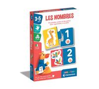 Clementoni | Les Nombres pour Enfants 3-5 Ans+ | Puzzle Éducatif Montessori Apprendre à Compter Jusqu’à 10 | 16 Mini-Puzzles Autocorrectifs Animaux et Guide d’Activités Ludiques | Matériaux Recyclés