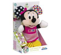 Clementoni Peluche Baby Minnie Premières activités Disney Multicolore 6 mois