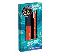 Clementoni ensemble de jouets brillants à lèvres - maquillage tendance pour enfants