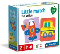 Clementoni - Little Match-Si Part-6 Mini Puzzle de Cartes, Jeu éducatif pour Enfants de 2 Ans, fabriqué en Italie, Multicolore, 16325