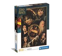 Clementoni Lord of The Rings Rings-1000 Pièces-Puzzle, Divertissement pour Adultes-Fabriqué en Italie, 39737