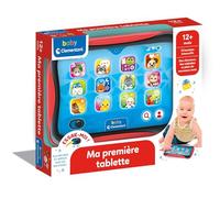 Clementoni | Ma Première Tablette - Jouet Éducatif Interactif Bébé 12 Mois+ | 12 Boutons Tactiles | Lettres, Chiffres, Animaux, Sons et Mélodies | Développement Langage | Idée Cadeau Premier Âge
