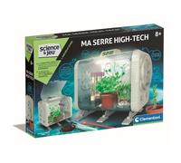 CLEMENTONI - Ma serre high-tech - 3 manière de faire pousser - Capteurs pour contrôler la luminosité, la température et l'humidité -