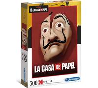 Clementoni Maison de l'argent Puzzle Masque (500 pièces) CLMT35085