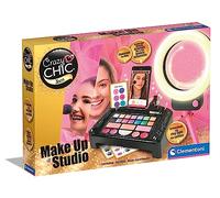 Clementoni - Make-up Studio - Coffret Complet - Atelier de Maquillage Trendy - Créativité - Explorez Les Tendances
