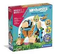 Clementoni, Maker's Lab, Moving Animals, Made in Italy, Kit de Construction pour Enfants à partir de 6 Ans, Version Anglaise 61735