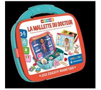 CLEMENTONI - Mallette magnétique - Corps et émotions - Apprentissage - Dès 2 ans