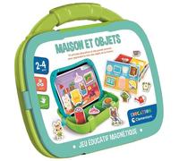 Clementoni Mallette magnétique - Maison et objets