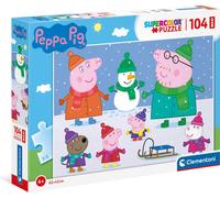 Clementoni Maxi Puzzel Peppa Pig, 104e.