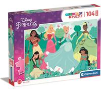 Clementoni Maxi Puzzle Disney Princesse, 104 pièces.