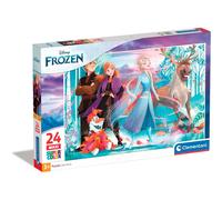 Clementoni - 28513 - Supercolor Puzzle - Disney La Reine des Neiges 2-24 Maxi pièces, Puzzle pour Enfants