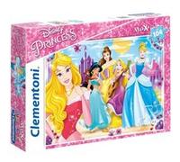 Clementoni – Puzzle Supercolor – 104 pièces Maxi – Princess