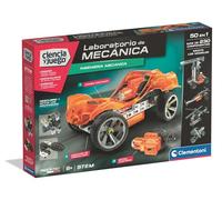 Clementoni Mechanichs - Laboratoire de mécanique - Kit de Construction motorisé pour Enfants - Maquette pour Monter et développer la créativité - Convient aux Enfants à partir de 8 Ans - 55563