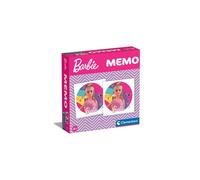 Clementoni Memo Game 18287 Jeu de mémoire Barbie 80 pièces pour Enfants à partir de 4 Ans et Adultes Idéal comme Jeu de Voyage