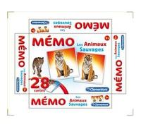 Clementoni Mémo Les animaux sauvages G