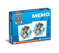 Clementoni - 18124 - Mémo Pat 'Patrouille - Jeu Éducatif 4 Ans, Jeu De Cartes Enfants, Jeux De Paires, Jeux De Mémoire - Fabriqué en Italie