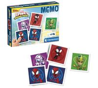 Clementoni Jouet éducatif Memo Pocket Spidey and His Amazing Friends 48 tuiles 4-6 ans