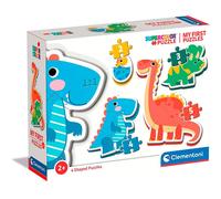 Clementoni Mes Premiers Puzzles Progressifs De Dinosaures