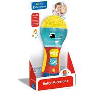 Clementoni Microphone De Jeu Électronique Musical Pour Bébé 10-36 Mois