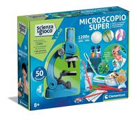 Clementoni Microscope Super Laboratoire Avec 50 Expériences De Science