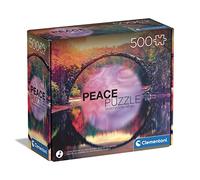 Clementoni Minfull 500pzs Does Not Apply Peace Mindful Reflection 500 pièces, paysages, Puzzle Relaxant, Divertissement pour Adultes-fabriqué en Italie, 35119, Multicolore, Medium