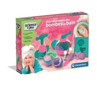 CLEMENTONI - Mon Laboratoire des Bombes de Bain dès 8 ans - Fabrique Tes Propres Boules Effervescentes - Kit DIY avec Recettes Créatives - Activité Sensorielle et Cadeau Original