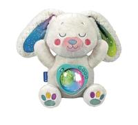 Clementoni | Mon Lapin Polaire - Peluche Musicale avec Projecteur d’Aurores Boréales pour Bébés dès la Naissance | Sons Apaisants, Mélodies, Bruits Blancs | Lavable en Machine | Idée Cadeau