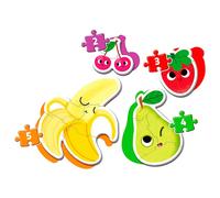 Clementoni Mon Premier Puzzle De Fruits 9 Pièces