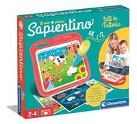 Clementoni - Mon Premier Sapientino, Tous à la Ferme, Jeu éducatif Enfants 2-4 Ans, Banquet avec Stylo interactif et 12 Cartes pour découvrir Les Animaux, fabriqué en Italie, Langue Italienne, 16477