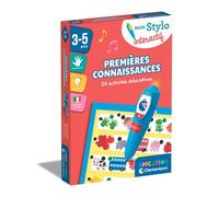 Clementoni | Mon Stylo Interactif Premières Connaissances pour Enfants 3-5 Ans | 24 Activités Éducatives | Apprentissage Formes Couleurs Logique | Stylo Lumineux | Jouet Éducatif Préscolaire