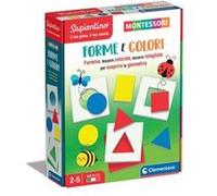 Clementoni - Sapientino Formes flashcards Figures Géométriques et Couleurs, Jeu Montessori 2 Ans, méthode éducative montessorien, Made in Italy, Multicolore, Moyen, 16724
