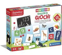CLEMENTONI Montessori - Jeu L'Éducation pour Alphabet, Numéros De, Moules Et