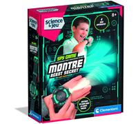 Clementoni – Montre Agent Secret pour enfants 8 ans – Fonctions secrètes et gadgets interactifs